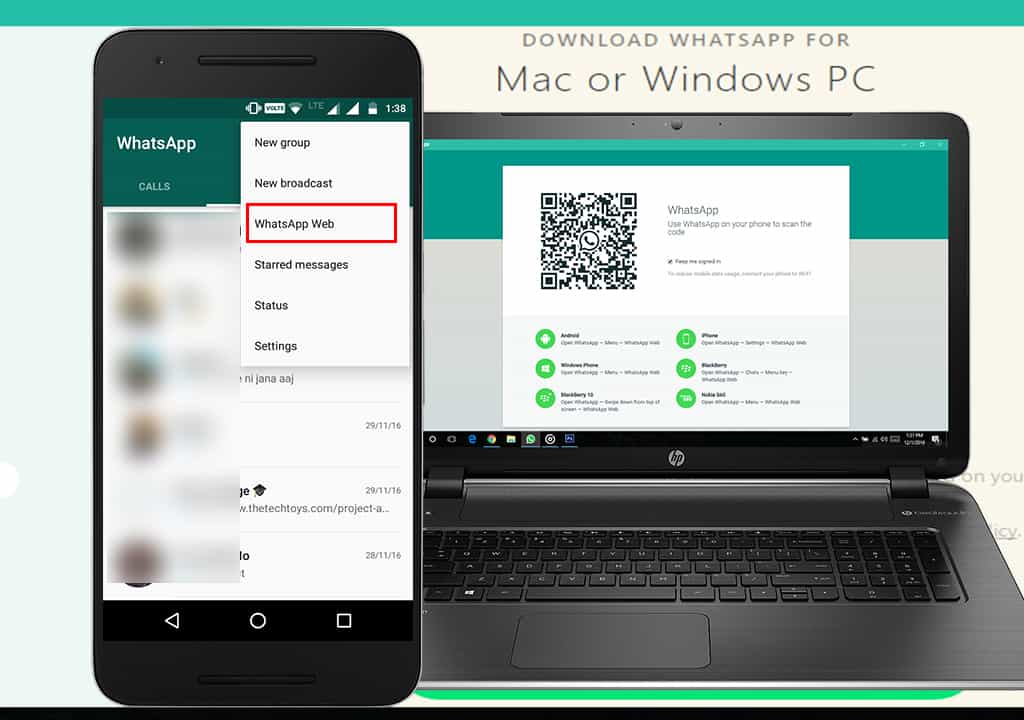 How To Use Whatsapp Web On PC Send Receive WhatsApp On PC