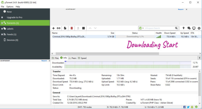 How to download movies from utorrent