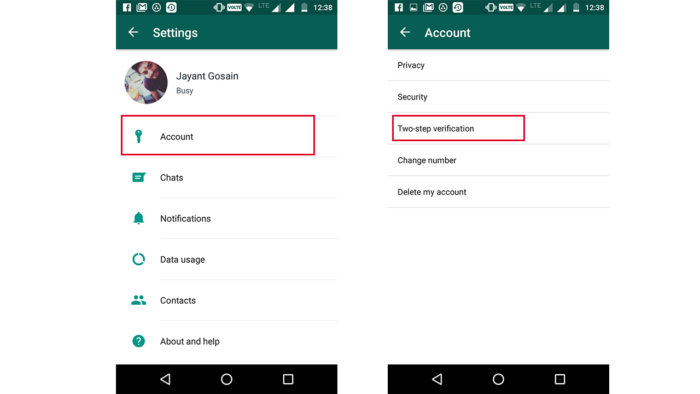 how to enable whatsapp two step verification the tech toys