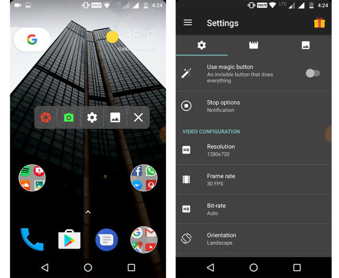 AZ screen recorder best android screen recorder app
