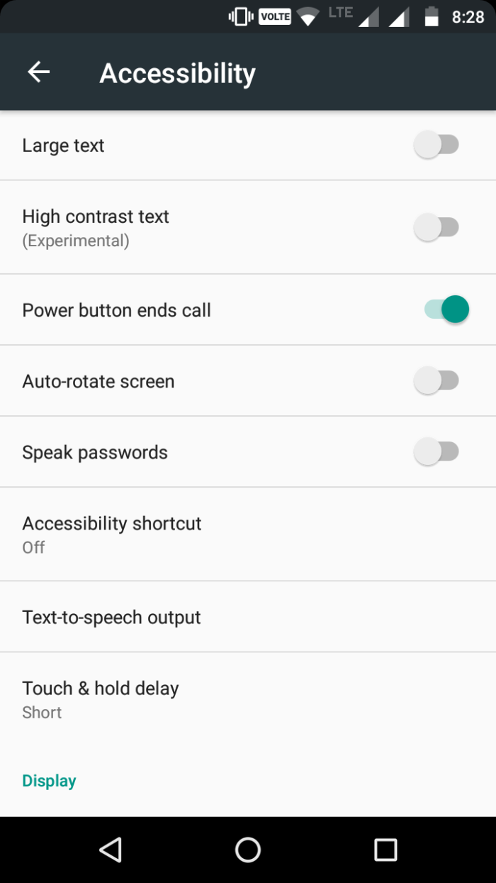 Android Hidden Features