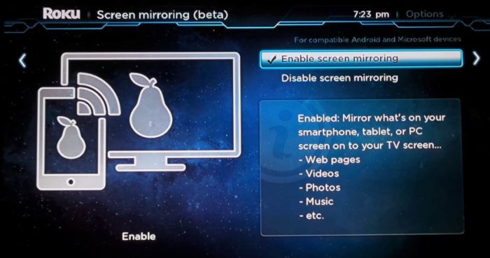 Roku Screen Mirroring To Mirror Android, How To Screen Mirror Windows 7 Roku