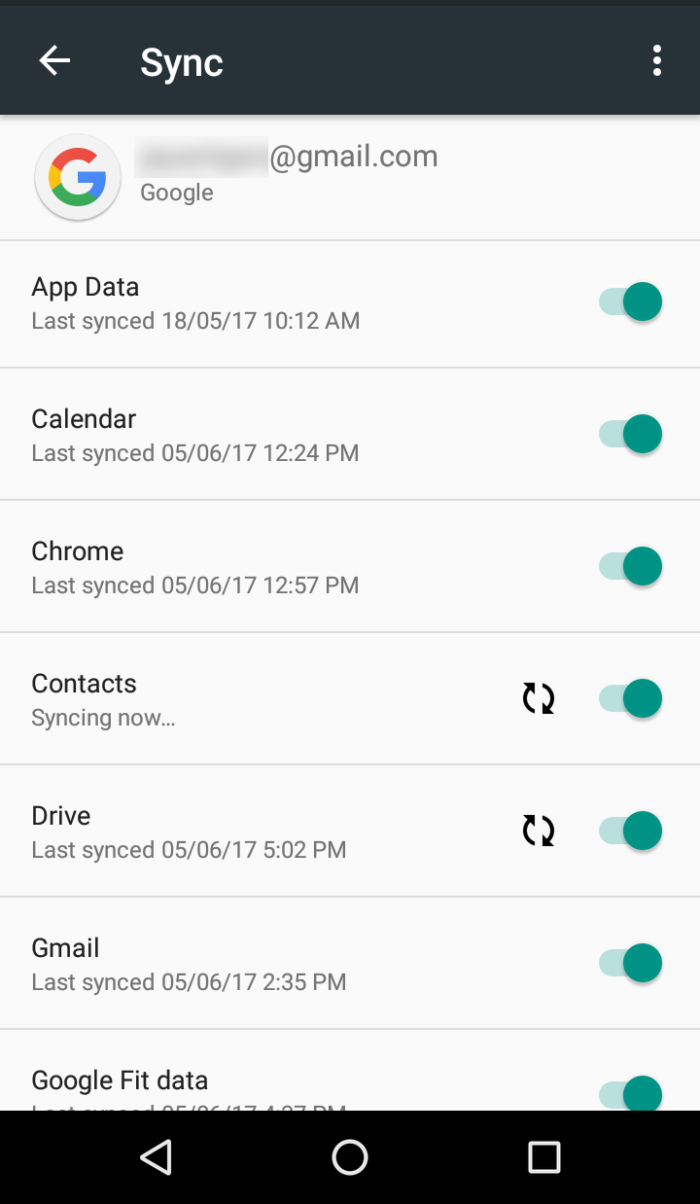 android duplicate contacts