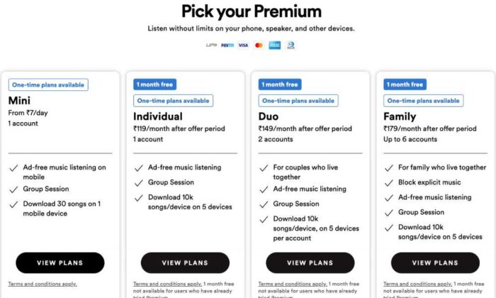 spotify-premium-india-pricing-plans