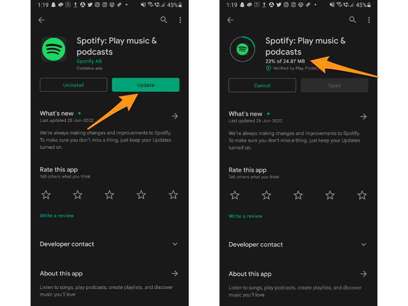 how-to-update-spotify-on-Android