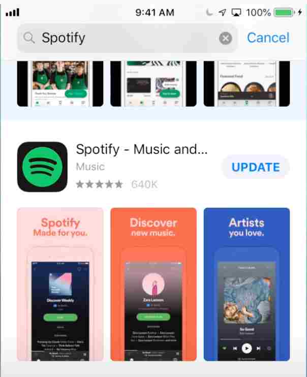 how-to-update-spotify-on-iphone