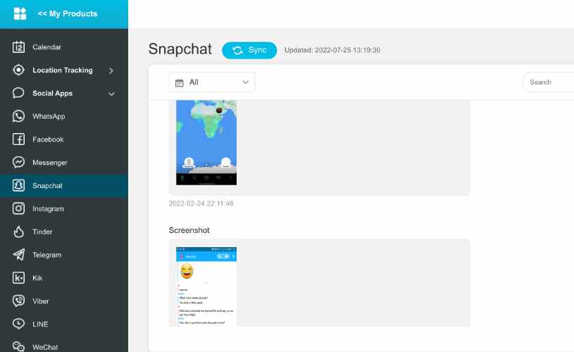 snapchat-spy-app-dashboard