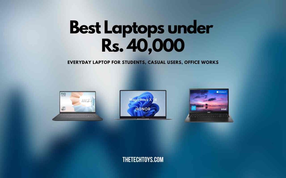 Best-Laptop-under-40000-in-India